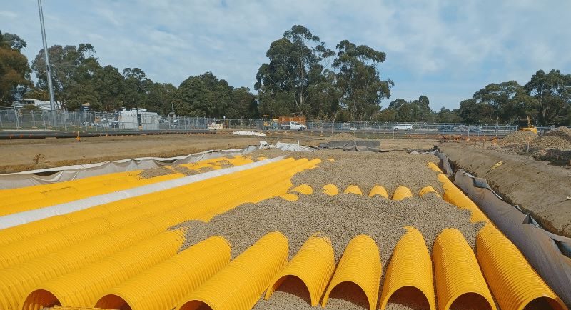 New Stormwater System Keeping Croydon Sporting Fields Green